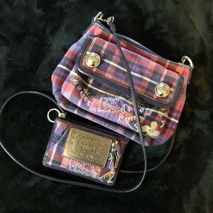 Coach Poppy Crossbody & Wallet SET